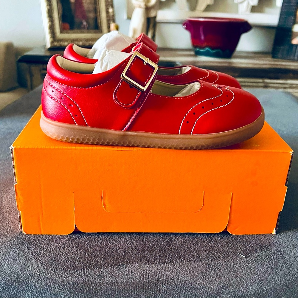 LIBRA Mary Jane- Red- Toddler Size 11